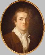 unknow artist Portrait de Paul-Guillaume Lemoine, dit le Romain oil painting on canvas